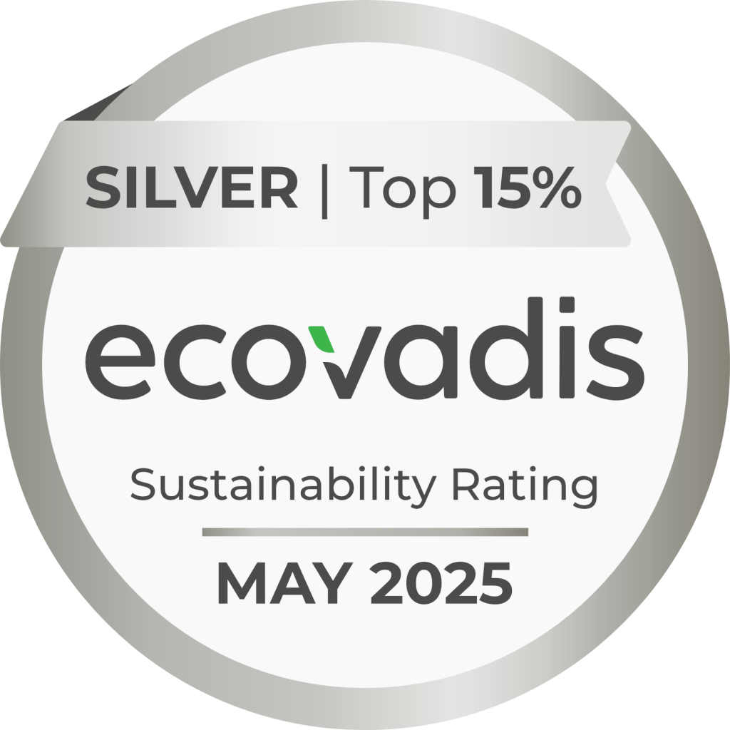 EcoVadis silver medal 2025